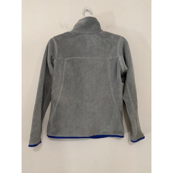 Patagonia Synchilla T-Snap Fleece Pullover Jacket Polartec Gray Womens XXS - Picture 2 of 7